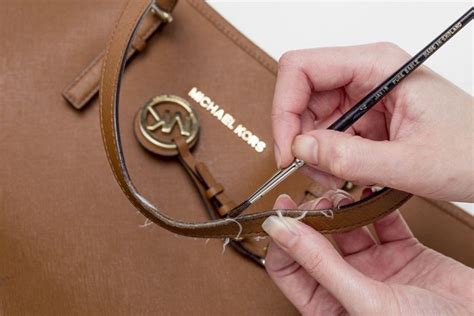 Michael Kors leather handbag repair